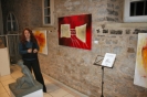 Renata Schepmann bei der Vernissage Rathaus Eberdingen